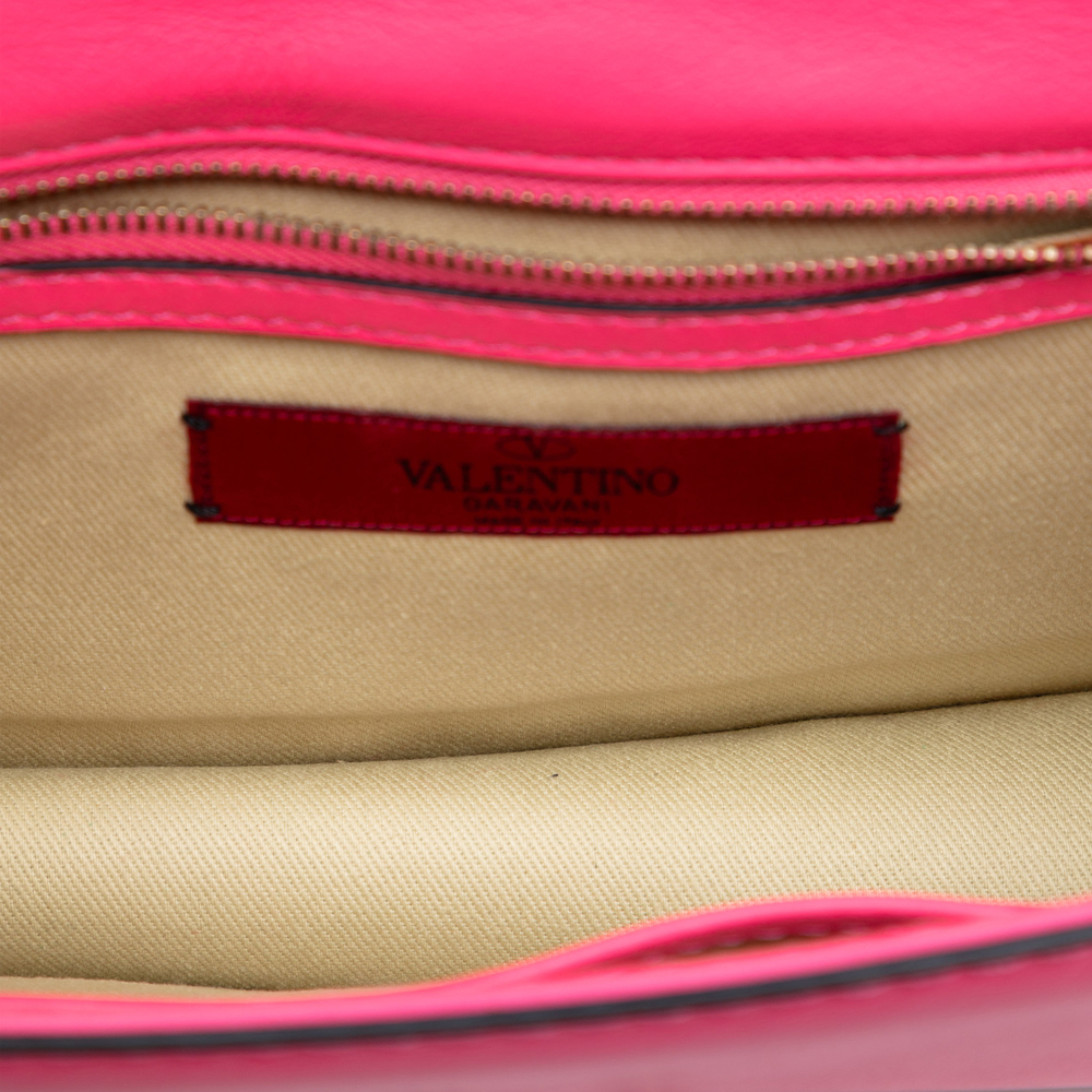 Pre-Loved Valentino Small Rockstud Glam Lock Crossbody - Picture 4 of 8